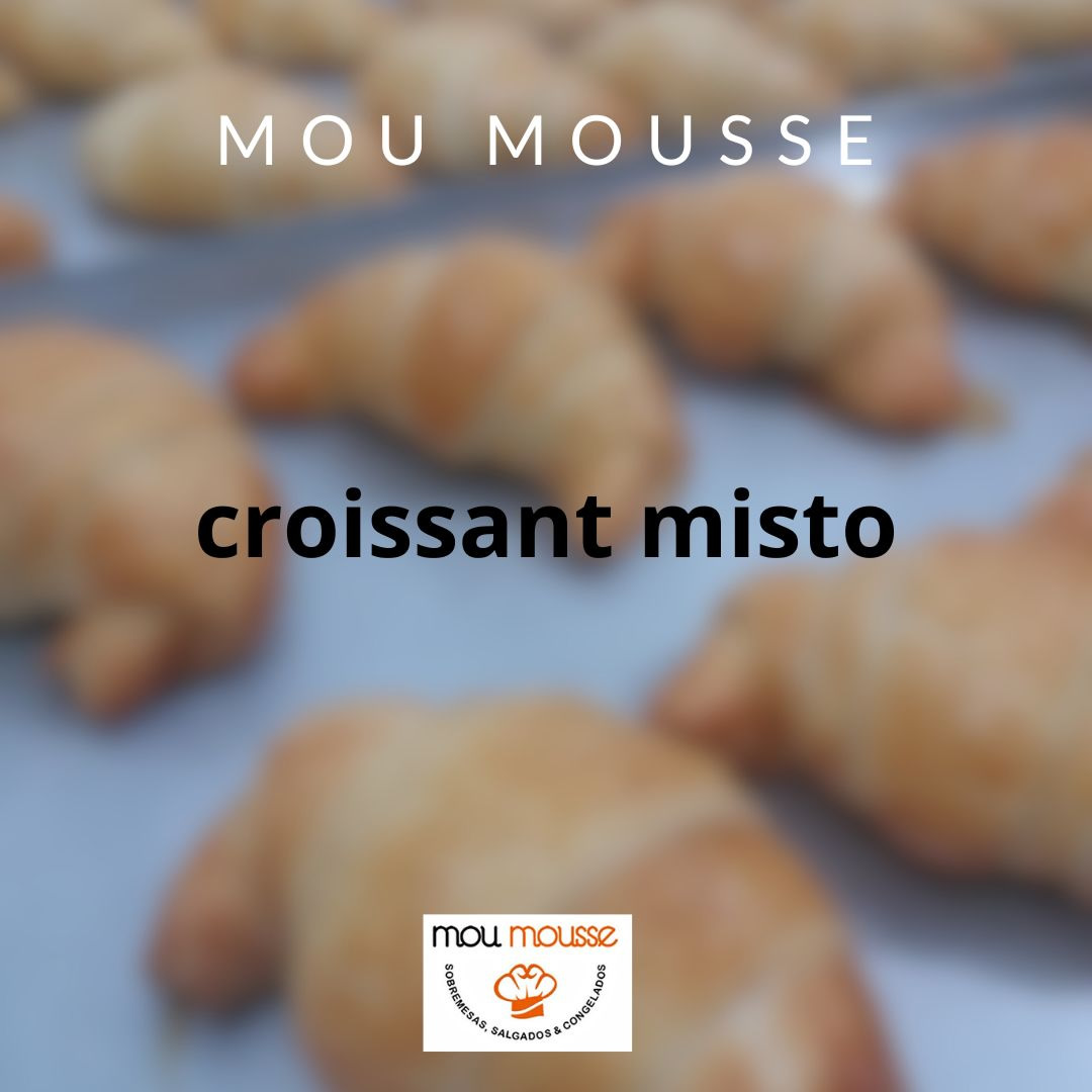 Croissant mista (presunto e queijo)