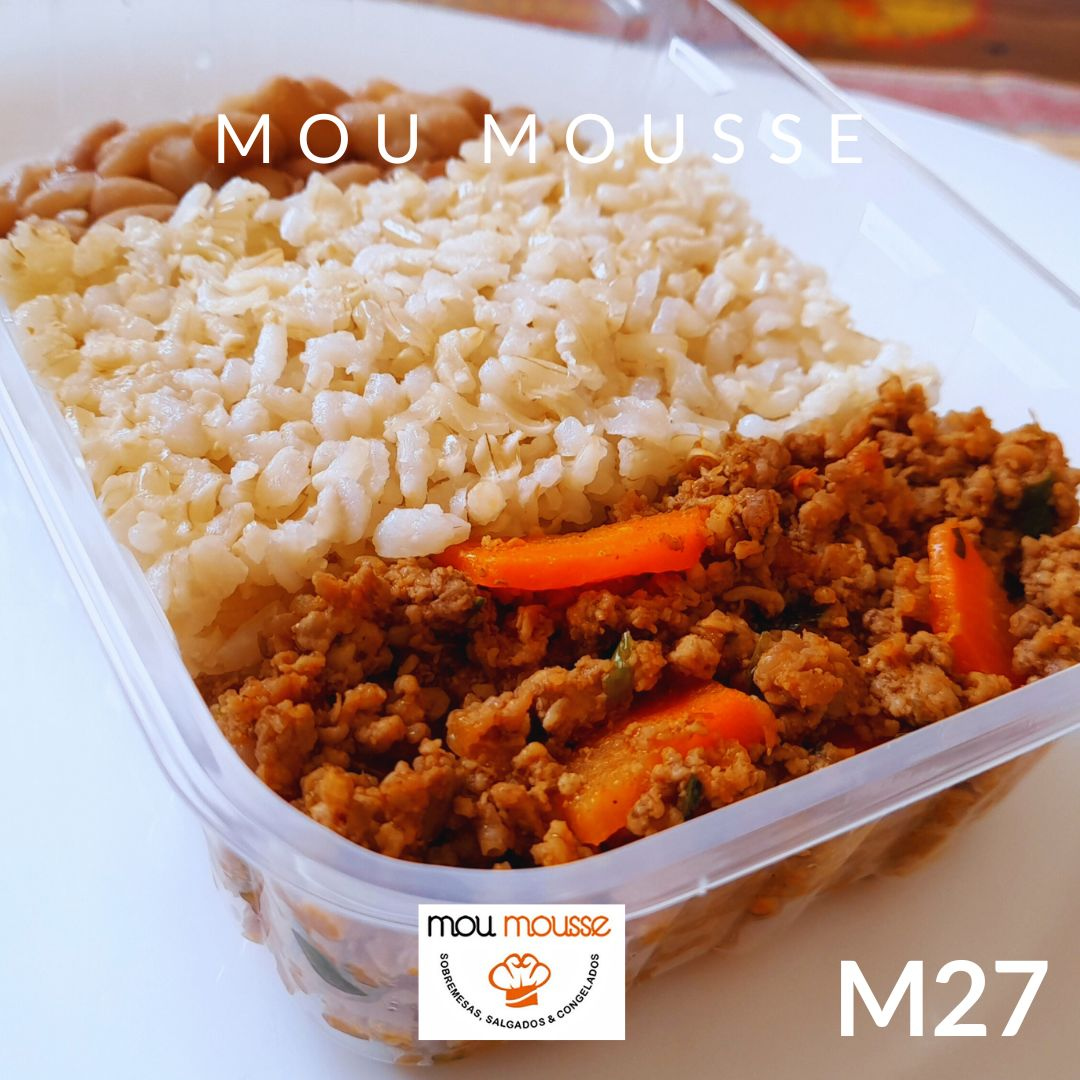 M 27 - Carne moída com cenoura