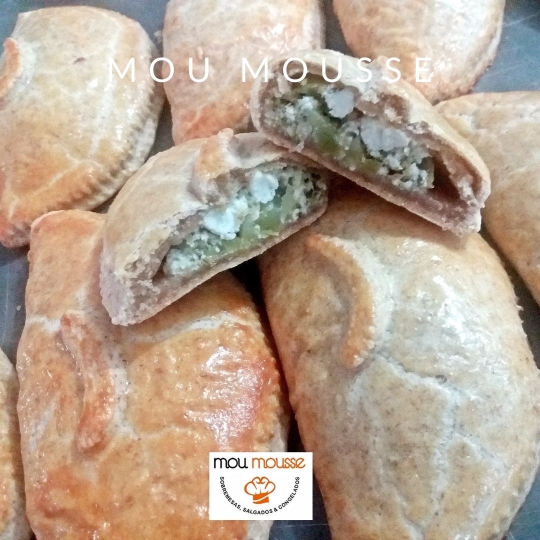 Pastel Integral de brócolis com ricota