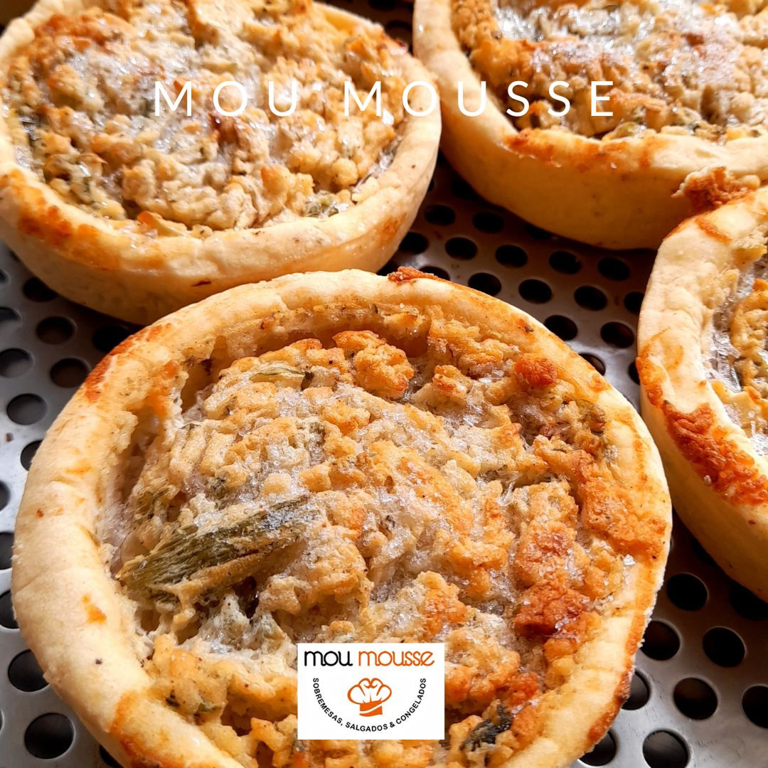 Quiche de alho poró