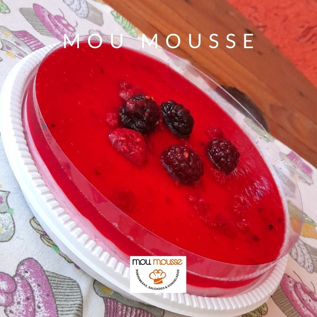 Torta de frutas vermelhas 500g