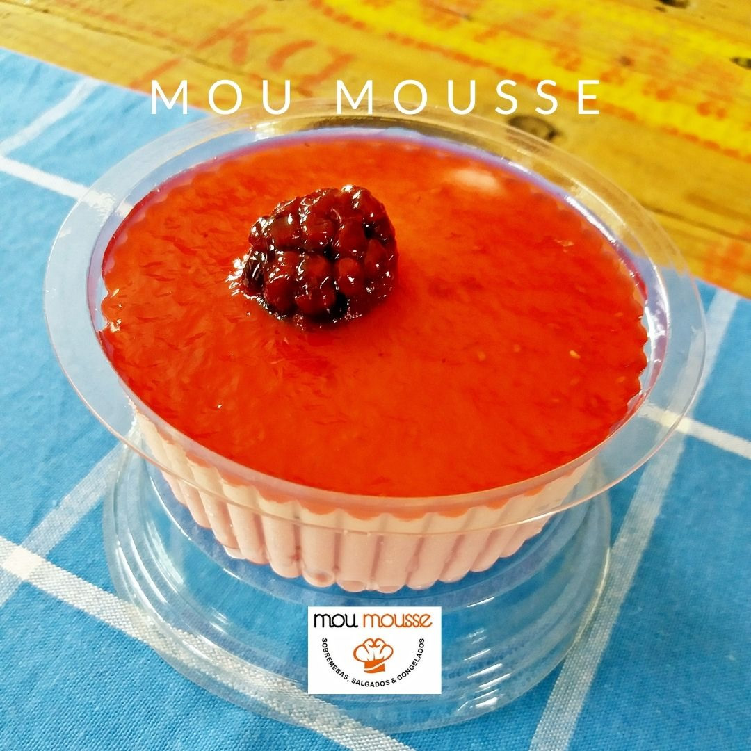 Torta de frutas vermelhas 80g