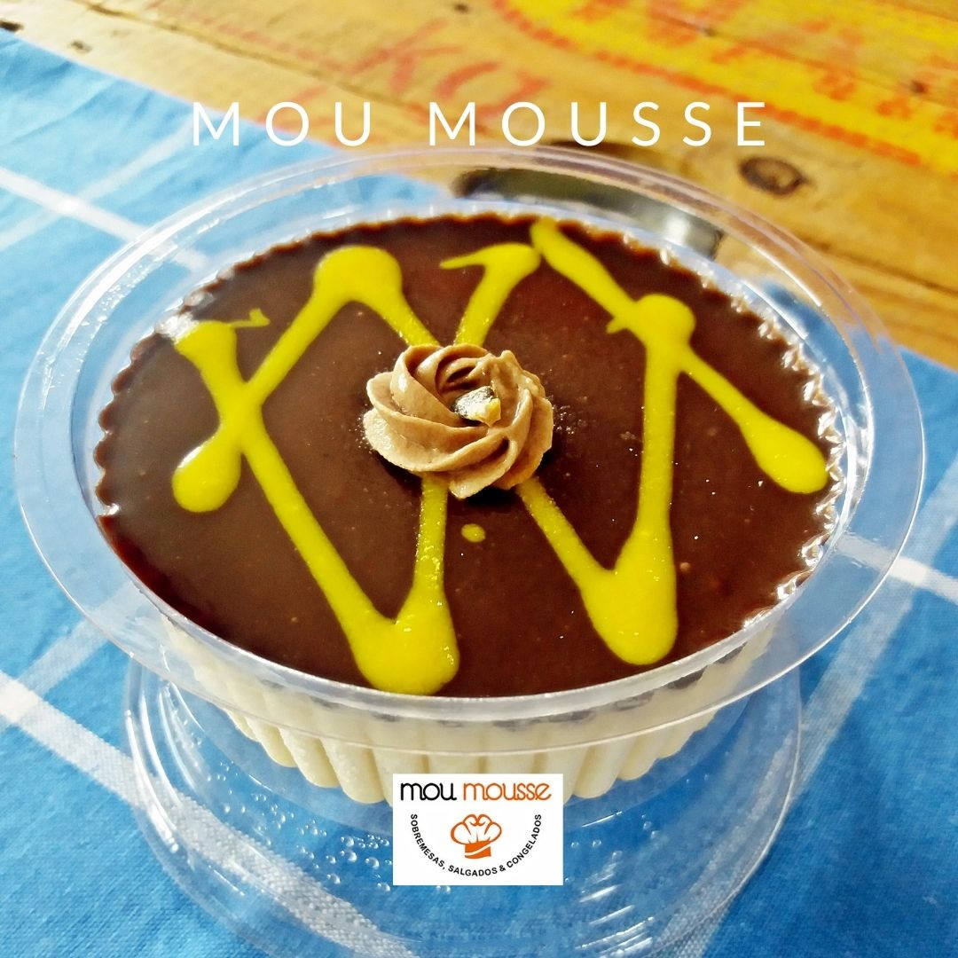 Torta de maracujá com chocolate 80g